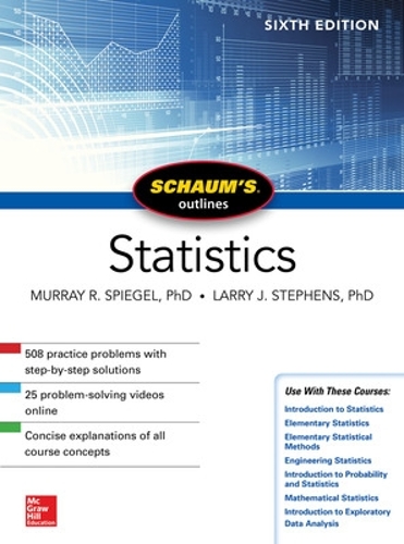Паперова книга «Schaum's Outline of Statistics, Sixth Edition», автор Ларрі Стівенс - фото №1