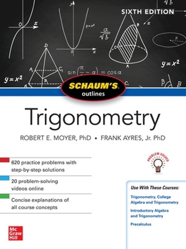 Паперова книга «Schaum's Outline of Trigonometry, Sixth Edition», авторів Френк Ейрс, Роберт Мойєр - фото №1
