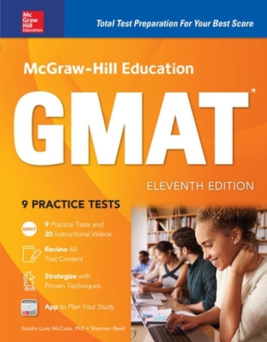Паперова книга «McGraw-Hill Education GMAT, Eleventh Edition», авторів Сандра Луна Маккун, Шеннон Рід - фото №1