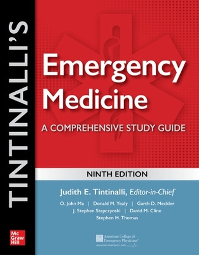 Паперова книга «Tintinalli's Emergency Medicine: A Comprehensive Study Guide», авторів Девід Клайн, О. Джон Ма, Стівен Томас - фото №1