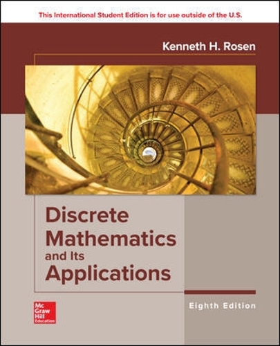 Бумажная книга «ISE Discrete Mathematics and Its Applications», автор Кеннет Розен - фото №1