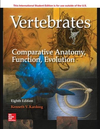 Бумажная книга «ISE Vertebrates: Comparative Anatomy, Function, Evolution», автор Кеннет Кардонг - фото №1
