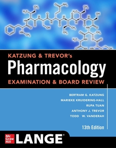 Паперова книга «Katzung & Trevor's Pharmacology Examination and Board Review, Thirteenth Edition», авторів Ентоні Тревор, Бертрам Катцунг, Маріке Крюйдерінг-Холл, Рупа Лалчандані Туан, Тодд В. Вандерах - фото №1