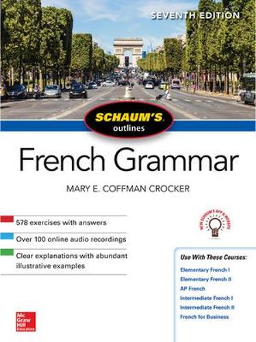 Бумажная книга «Schaum's Outline of French Grammar, Seventh Edition», автор Мэри Крокер - фото №1