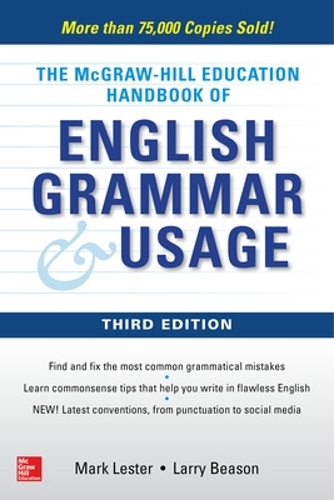 Бумажная книга «McGraw-Hill Education Handbook of English Grammar & Usage», автор Марк Лестер - фото №1