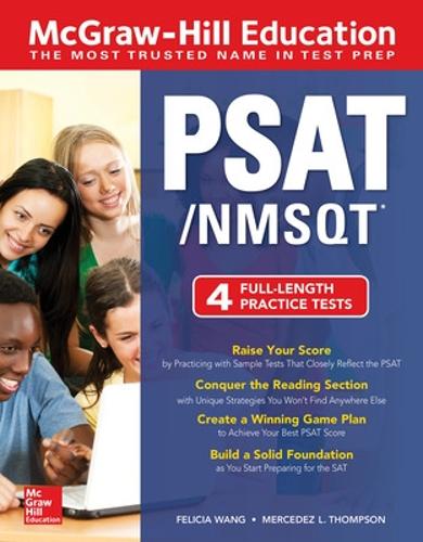 Бумажная книга «McGraw-Hill Education PSAT/NMSQT», авторов Фелиция (Фанг Тинг) Ванг, Мерседес Томпсон - фото №1