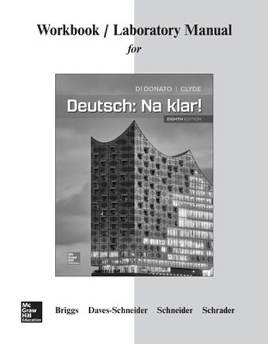 Бумажная книга «Workbook/Lab Manual for Deutsch: Na klar!», авторов Жанин Бриггс, Лида Дейвс-Шнайдер - фото №1
