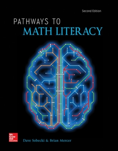 Бумажная книга «Pathways to Math Literacy», авторов Брайан Мерсер, Дэвид Собецки - фото №1