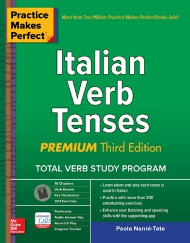 Паперова книга «Practice Makes Perfect: Italian Verb Tenses, Premium Third Edition», автор Паола Нанні-Тейт - фото №1