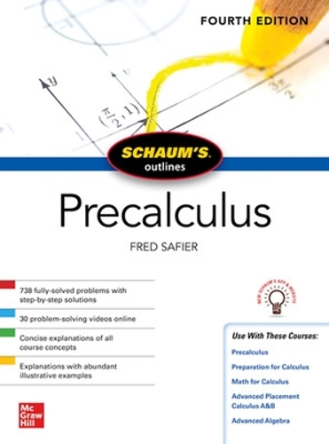 Бумажная книга «Schaum's Outline of Precalculus, Fourth Edition», автор Фред Сафьер - фото №1
