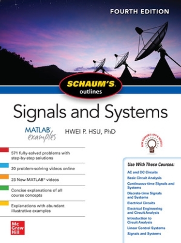 Паперова книга «Schaum's Outline of Signals and Systems, Fourth Edition», автор Хвей Хсу - фото №1
