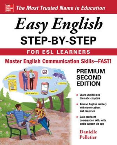 [object Object] «Easy English Step-by-Step for ESL Learners, Second Edition», автор Даніель Пеллетьє ДеПінна - фото №1