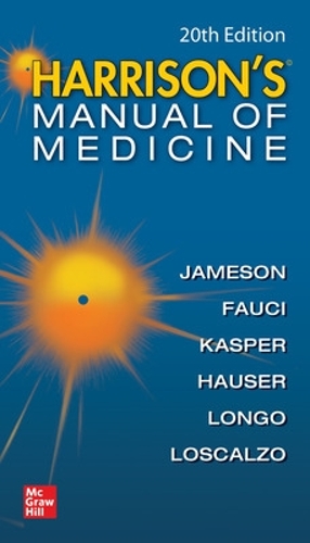 Бумажная книга «Harrisons Manual of Medicine», авторов Энтони Фаучи, Деннис Каспер, Дж. Ларри Джеймсон, Джозеф Лоскальцо, Стивен Хаузер - фото №1