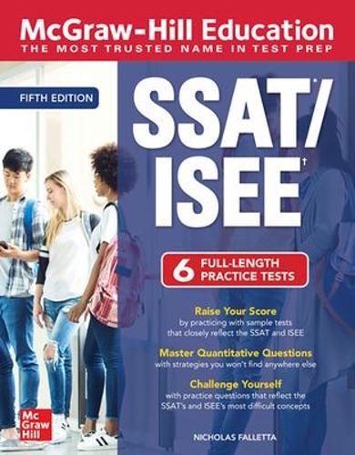 Бумажная книга «McGraw-Hill Education SSAT/ISEE, Fifth Edition», автор Николас Фаллетта - фото №1