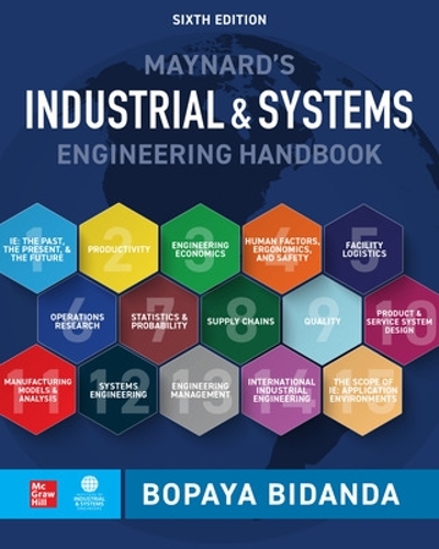 Бумажная книга «Maynard's Industrial and Systems Engineering Handbook, Sixth Edition», автор Бопайя Биданда - фото №1