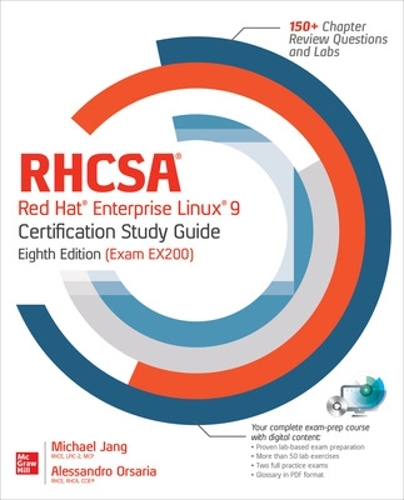 [object Object] «RHCSA Red Hat Enterprise Linux 9 Certification Study Guide, Eighth Edition (Exam EX200)», авторов Алессандро Орсария, Майкл Джанг - фото №1