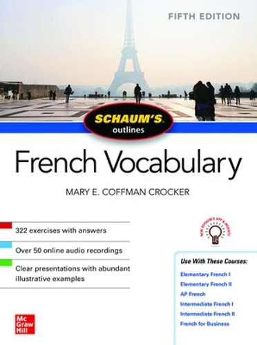 Бумажная книга «Schaum's Outline of French Vocabulary, Fifth Edition», автор Мэри Крокер - фото №1