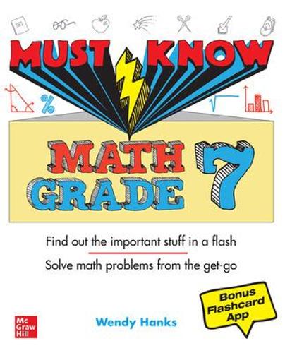 Бумажная книга «Must Know Math Grade 7», автор Венди Хэнкс - фото №1
