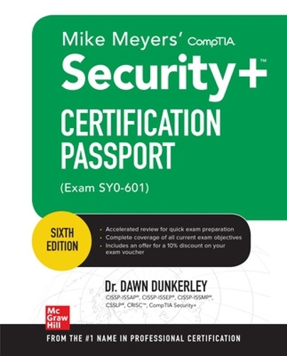 Паперова книга «Mike Meyers' CompTIA Security+ Certification Passport, Sixth Edition (Exam SY0-601)», автор Дон Данкерлі - фото №1