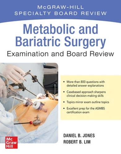 Бумажная книга «Metabolic and Bariatric Surgery Exam and Board Review», авторов Дэниел Б. Джонс, Роберт Лим - фото №1
