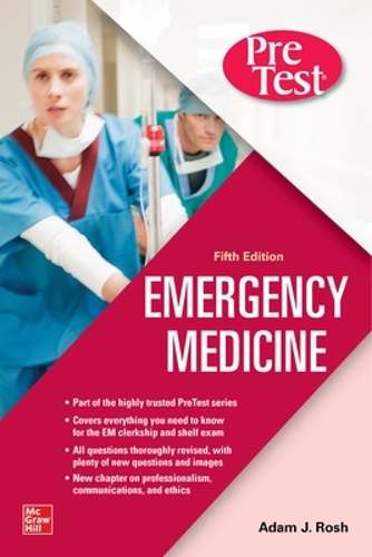Бумажная книга «PreTest Emergency Medicine, Fifth Edition», авторов Адам Рош, Киара Барклай-Бьюкенен - фото №1
