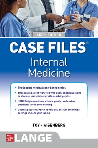 Бумажная книга «Case Files Internal Medicine, Sixth Edition», автор Марк Уорнер - фото №1