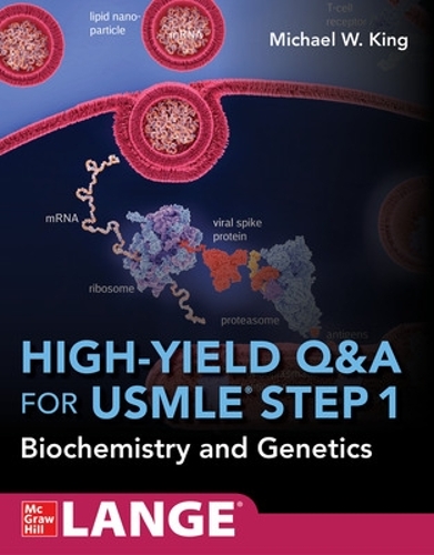 Бумажная книга «High-Yield Q&A Review for USMLE Step 1: Biochemistry and Genetics», автор Майкл Кинг - фото №1