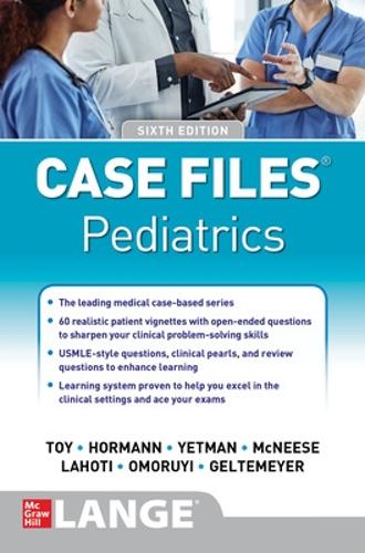 Паперова книга «Case Files Pediatrics, Sixth Edition», авторів Марк Горманн, Марк Джейсон Сандерс - фото №1