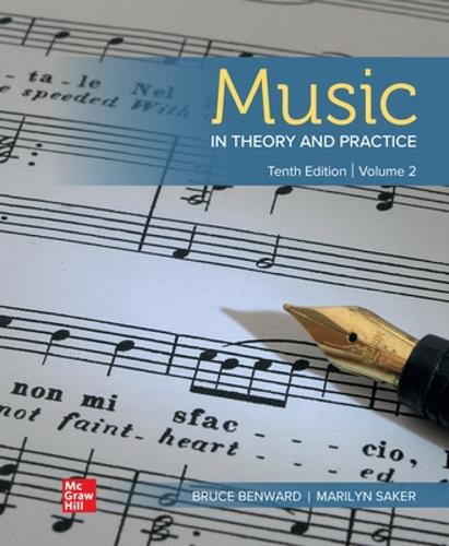 Бумажная книга «Music in Theory and Practice Volume 2», автор Брюс Бенвард - фото №1