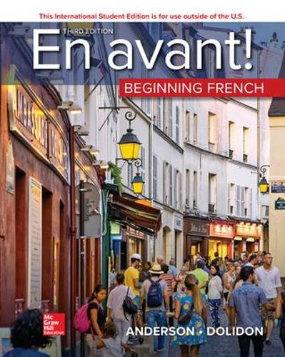 Бумажная книга «En avant! Beginning French (Student Edition)», авторов Аннабель Долидон, Брюс Андерсон - фото №1