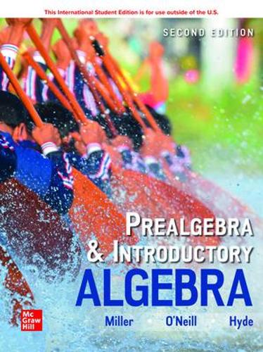 Паперова книга «ISE Prealgebra & Introductory Algebra», авторів Джулі Міллер, Моллі О'Ніл, Ненсі Хайд - фото №1