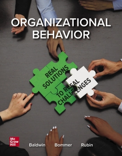 Паперова книга «ISE Organizational Behavior: Real Solutions to Real Challenges», авторів Роберт Рубін, Тімоті Болдвін - фото №1