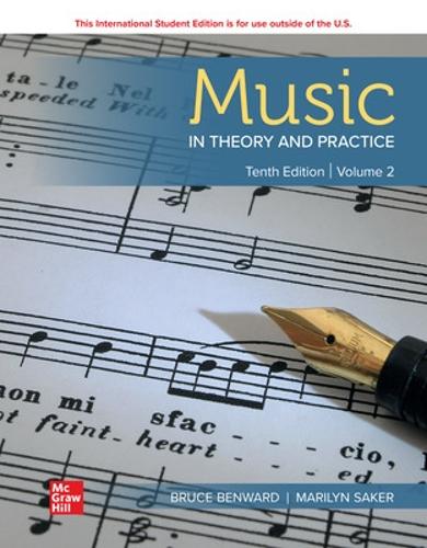 Бумажная книга «ISE Music in Theory and Practice Volume 2», автор Брюс Бенвард - фото №1
