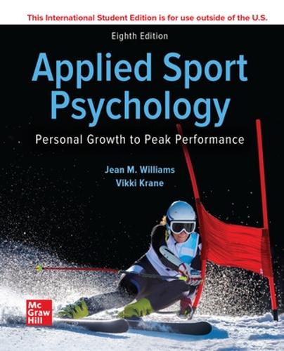 Бумажная книга «ISE Applied Sport Psychology: Personal Growth to Peak Performance», автор Джин Уильямс - фото №1