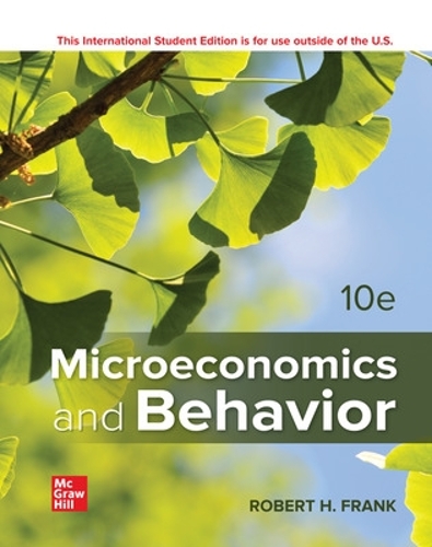 Бумажная книга «ISE Microeconomics and Behavior», автор Роберт Фрэнк - фото №1