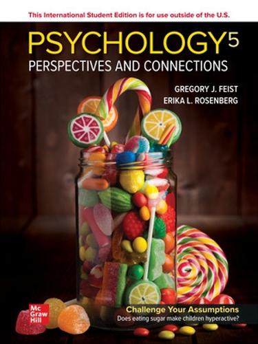 Бумажная книга «Psychology: Perspectives and Connections ISE», авторов Эрика Розенберг, Грегори Фейст - фото №1