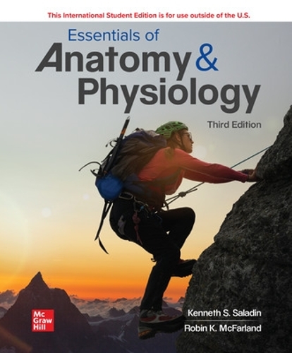Паперова книга «Essentials of Anatomy & Physiology ISE», авторів Крістіна А. Ган, Кеннет Саладін, Робін Макфарланд - фото №1