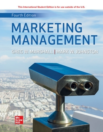 Бумажная книга «Marketing Management ISE», авторов Грэг Маршалл, Марк Джонстон - фото №1
