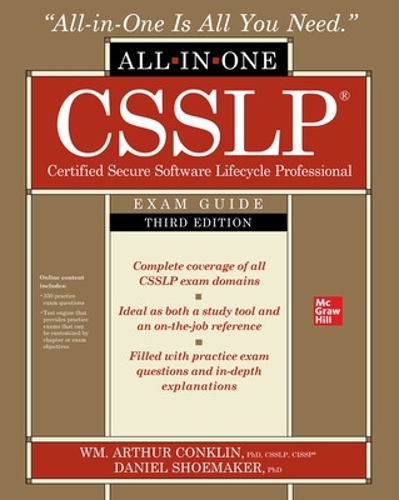 [object Object] «CSSLP Certified Secure Software Lifecycle Professional All-in-One Exam Guide, Third Edition», автор Вм. Артур Конклін - фото №1
