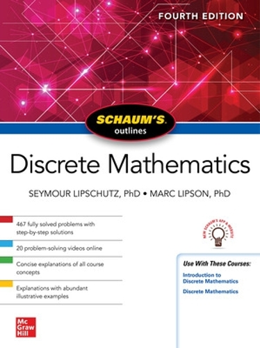 Паперова книга «Schaum's Outline of Discrete Mathematics, Fourth Edition», авторів Марк Ліпсон, Сеймур Ліпшутц - фото №1