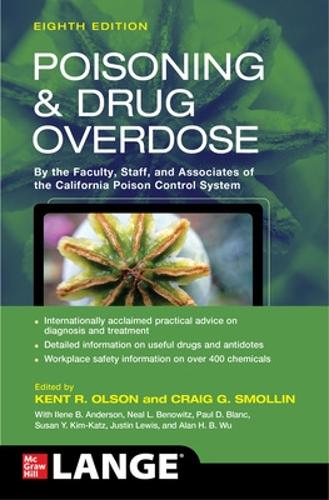 Паперова книга «Poisoning and Drug Overdose, Eighth Edition», авторів Алан Ву, Кент Олсон, Пол Бланк - фото №1