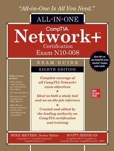 [object Object] «CompTIA Network+ Certification All-in-One Exam Guide, Eighth Edition (Exam N10-008)», авторів Майк Мейерс, Скотт Джерніган - фото №1