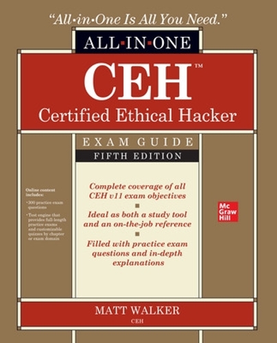 [object Object] «CEH Certified Ethical Hacker All-in-One Exam Guide, Fifth Edition», автор Мэтт Уокер - фото №1