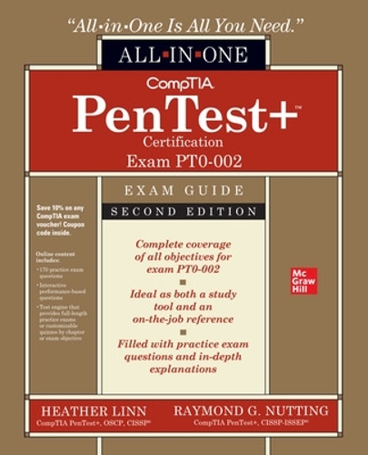 [object Object] «CompTIA PenTest+ Certification All-in-One Exam Guide, Second Edition (Exam PT0-002)», авторів Хізер Лінн, Раймонд Наттінг - фото №1