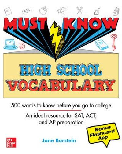 Паперова книга «Must Know High School Vocabulary», автор Джейн Р. Бурштейн - фото №1