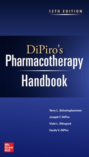 Паперова книга «DiPiro's Pharmacotherapy Handbook», автор Террі Швінгхаммер - фото №1