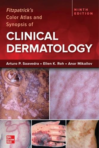 Бумажная книга «Fitzpatrick's Color Atlas and Synopsis of Clinical Dermatology, Ninth Edition», автор Артуро Сааведра - фото №1