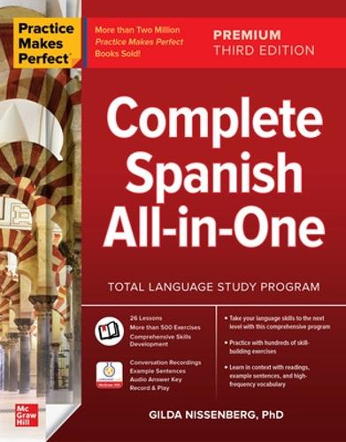 [object Object] «Practice Makes Perfect: Complete Spanish All-in-One, Premium Third Edition», автор Гілда Ніссенберг - фото №1