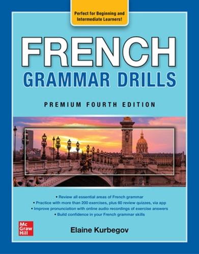Бумажная книга «French Grammar Drills, Premium Fourth Edition», автор Элиан Курбегов - фото №1
