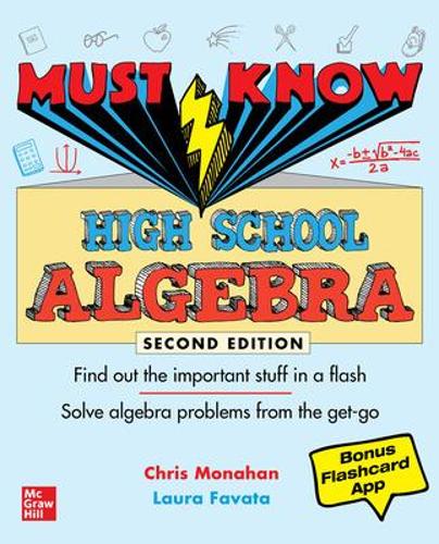 Паперова книга «Must Know High School Algebra, Second Edition», автор Крістофер Монахан - фото №1